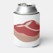 肉生ステーキフレッシュたんぱく質豚肉チョップビーフステーキ 缶クーラー (缶裏面)