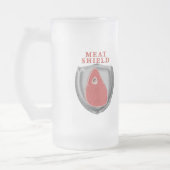 肉盾 フロストグラスビールジョッキ (左)