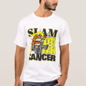肉腫がん – Slam Dunkがん Tシャツ (正面)