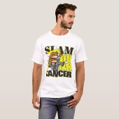 肉腫がん – Slam Dunkがん Tシャツ (正面フル)