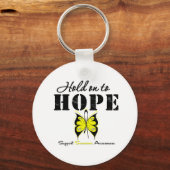 肉腫が希望を抱く キーホルダー (正面)
