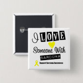 肉腫で人を愛している 缶バッジ (正面&裏面)