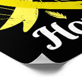 肉腫認識度月希望ヴィンテージ骨癌 ポスター (角)