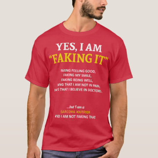肉腫認識度私は、この家族で偽装私たち Tシャツ