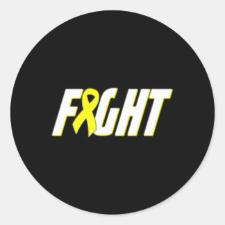 肉腫認識度骨癌リボン ラウンドシール