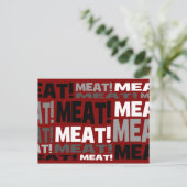 肉製品 ポストカード (スタンド正面)