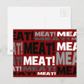 肉製品 ポストカード (正面/裏面)