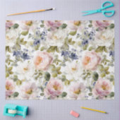 肉親のバラと花 薄葉紙 (クラフト)