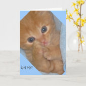 肉足的に素晴らしい誕生日グリーティングカード カード (黄色い花)