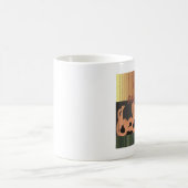 肉過ぎ越しの祝いのマグ コーヒーマグカップ (中央)