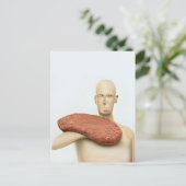 肉風変わりマネキン ポストカード (スタンド正面)