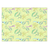 肉食おもしろい植物スケッチ継目パターン テーブルクロス (正面(横))