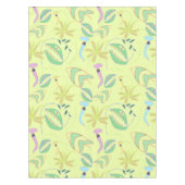 肉食おもしろい植物スケッチ継目パターン テーブルクロス (正面)