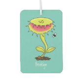 肉食おもしろい金星のハエの捕獲植物漫画 カーエアーフレッシュナー (正面)