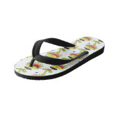 肉食おもしろい金星のハエの捕獲植物漫画 キッズビーチサンダル (アングル)