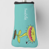 肉食おもしろい金星のハエの捕獲植物漫画 ゴルフヘッドカバー (回転90)