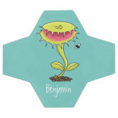 肉食おもしろい金星のハエの捕獲植物漫画 サッカーボール (フラット)