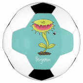 肉食おもしろい金星のハエの捕獲植物漫画 サッカーボール (正面)