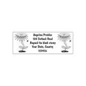 肉食おもしろい金星のハエの捕獲植物漫画 セルフインキングスタンプ (デザイン)