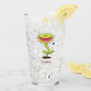 肉食おもしろい金星のハエの捕獲植物漫画 タンブラーグラス