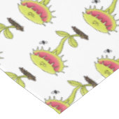 肉食おもしろい金星のハエの捕獲植物漫画 テーブルクロス (アングル)