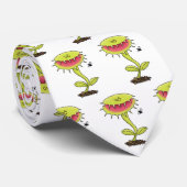 肉食おもしろい金星のハエの捕獲植物漫画 ネクタイ (ロール)