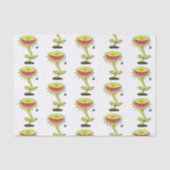 肉食おもしろい金星のハエの捕獲植物漫画 薄葉紙 (正面)