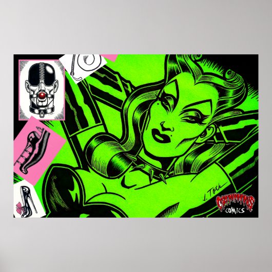 肉食の夢 ポスター (正面)