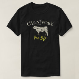 肉食の肉食のための肉食動物 Tシャツ