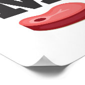 肉食べが通る ポスター (角)