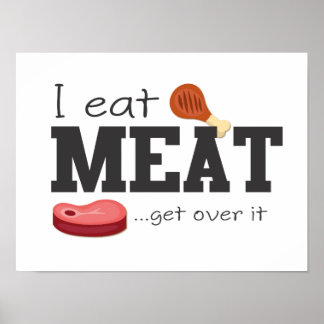 肉食べが通る ポスター