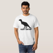 肉食べる人のTシャツ Tシャツ (正面フル)