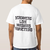 肉食べ物の霧のデザイン#2 Tシャツ (裏面)