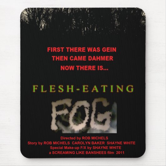 肉食べ物の霧のmousepad マウスパッド (正面)