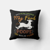 肉食べ物病 クッション (裏面)