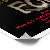 肉食べ物霧ポスター ポスター (角)