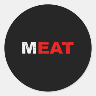 肉食べ肉食肉食肉ダイエットバーベググリル ラウンドシール