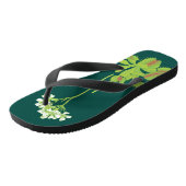 肉食カラフル金星フライトラップ ビーチサンダル (アングル)