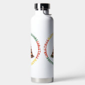 肉食主義者のクリスマスマグカップ ウォーターボトル (左面)