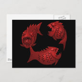 肉食動物 ポストカード (正面/裏面)