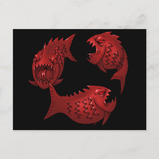 肉食動物 ポストカード