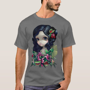 肉食性の花束の妖精のワイシャツのゴシック様式ファンタジー Tシャツ