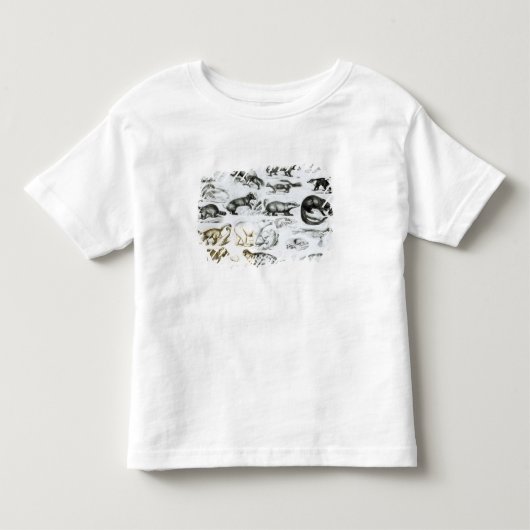 肉食性動物 トドラーTシャツ (正面)