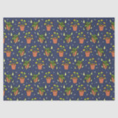 肉食植物ネペンテースとビーナスフライトラップ 薄葉紙 (正面)