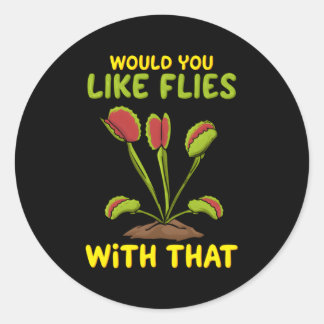 肉食植物庭師のためのビーナスフライトラップ ラウンドシール