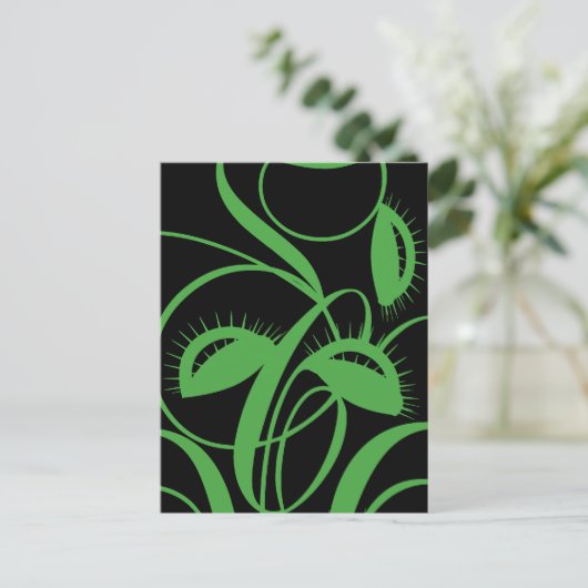 肉食植物 ポストカード (スタンド正面)