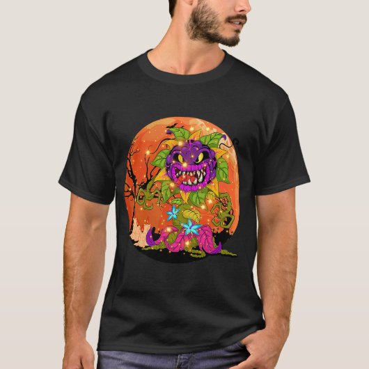 肉食植物 Tシャツ (正面)