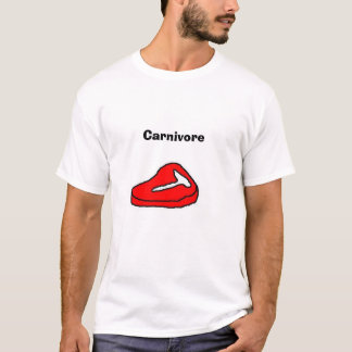 肉食獣のTシャツ Tシャツ