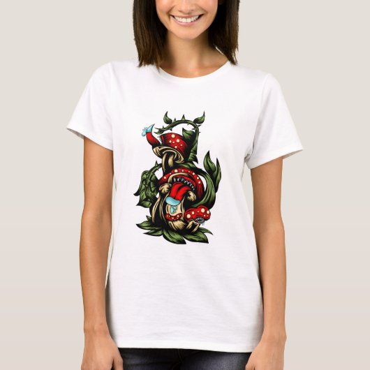 肉食菌 Tシャツ (正面)