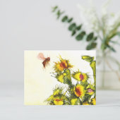 「肉食葉書」 ポストカード (スタンド正面)